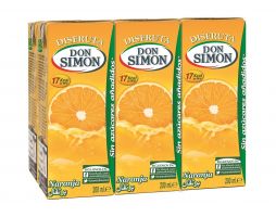 D.SIMON DISF DE NARANJA BRICK PACK 6U 0,2L X 5U